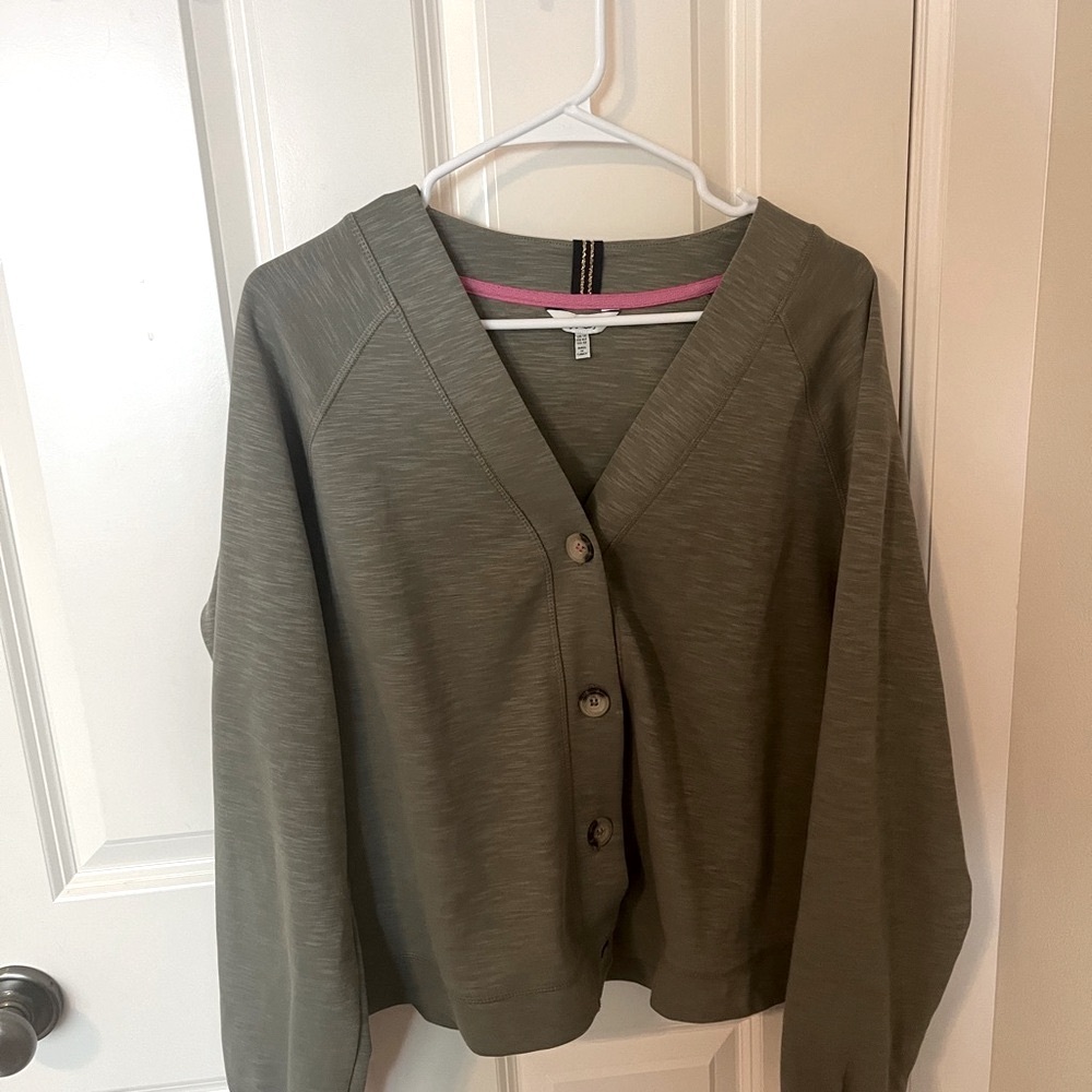 💚✨ Joules Button Front Sweater Cardigan ✨💚 - Picture 2 of 8